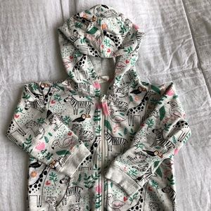HM Kids animal zip hoodie